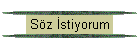 S?z ?stiyorum